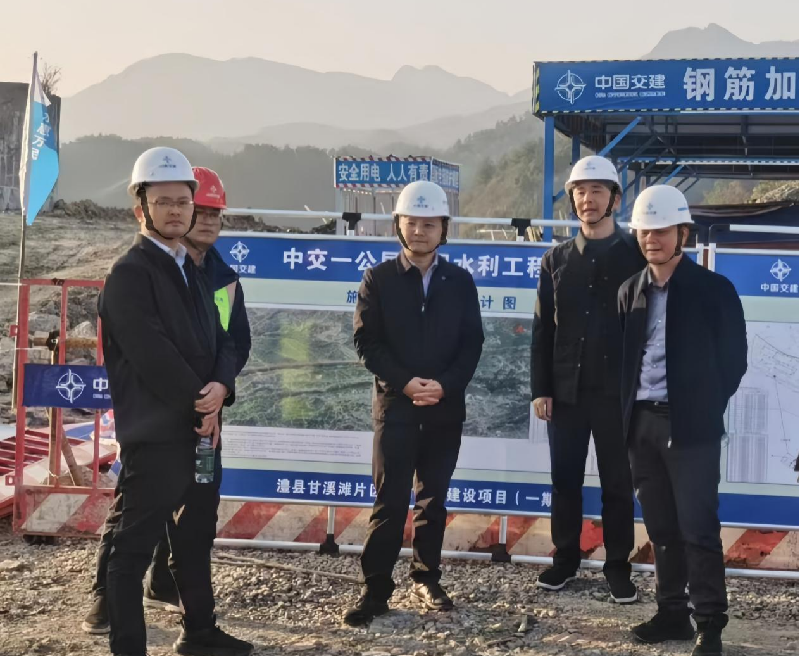 澧縣縣委常委、副縣長王杰到公司甘溪灘片區(qū)農(nóng)村供水建設(shè)項(xiàng)目調(diào)研督導(dǎo)